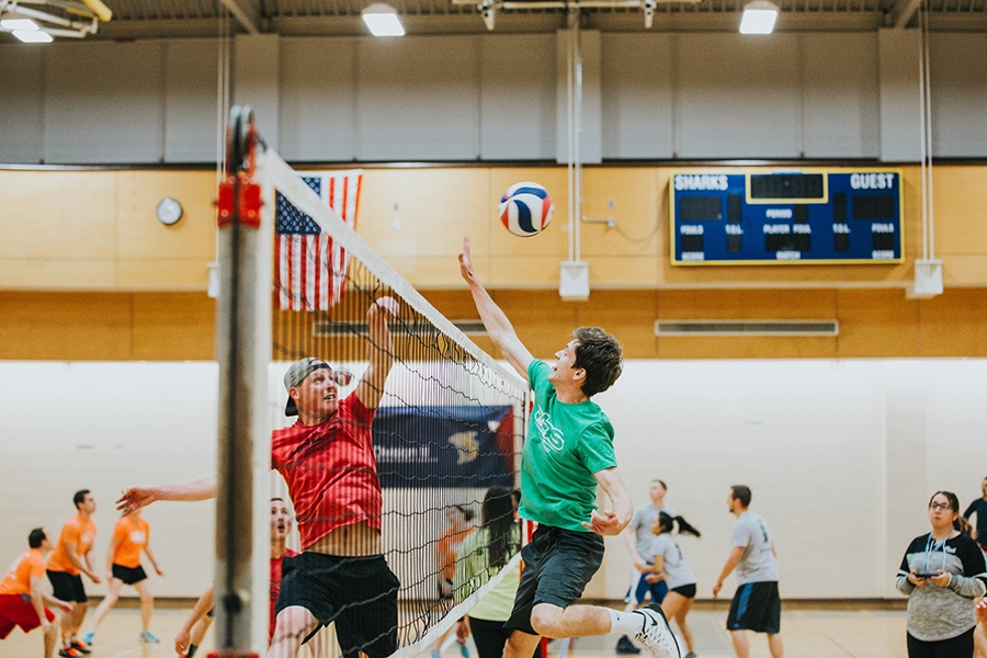 indoor sports leagues in Boston