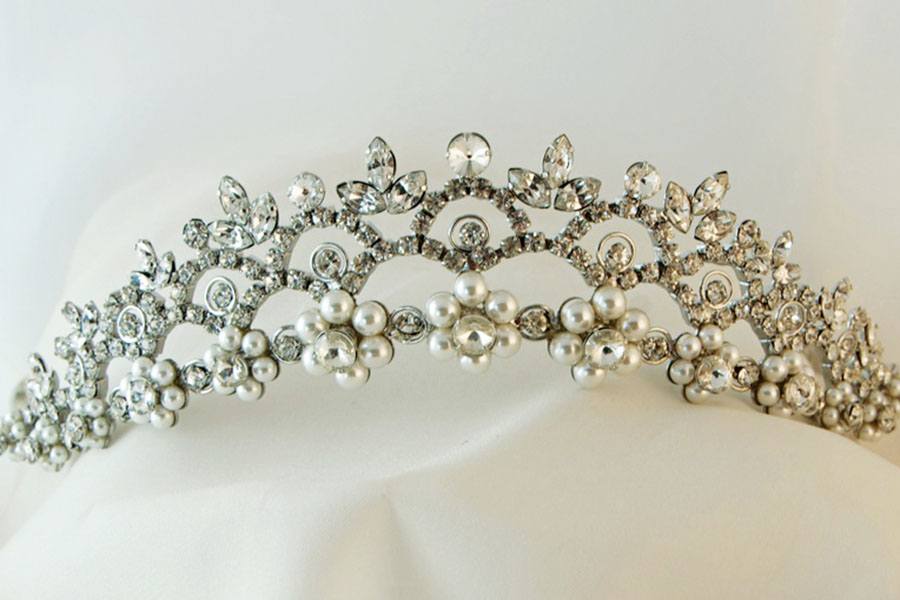 Princess tiara from Willow Bridal