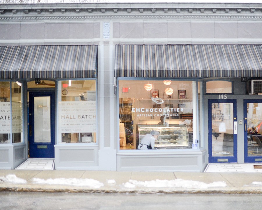 EHChocolatier Cambridge storefront