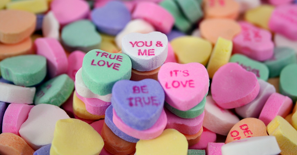 It's True, Love: Prepare for a Conversation Heart-less Valentine's Day