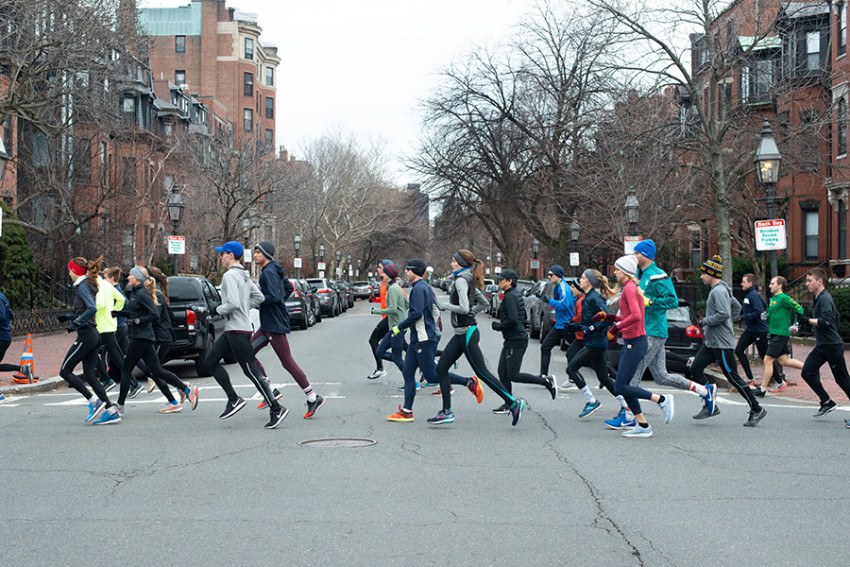 Tracksmith Is Hosting Long Runs in Preparation for the Boston Marathon