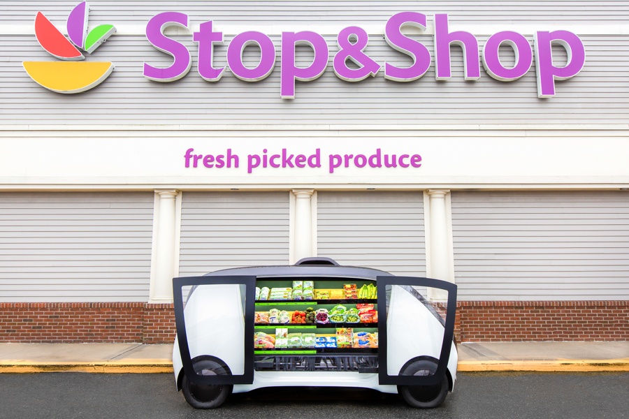 stop and shop driverless car