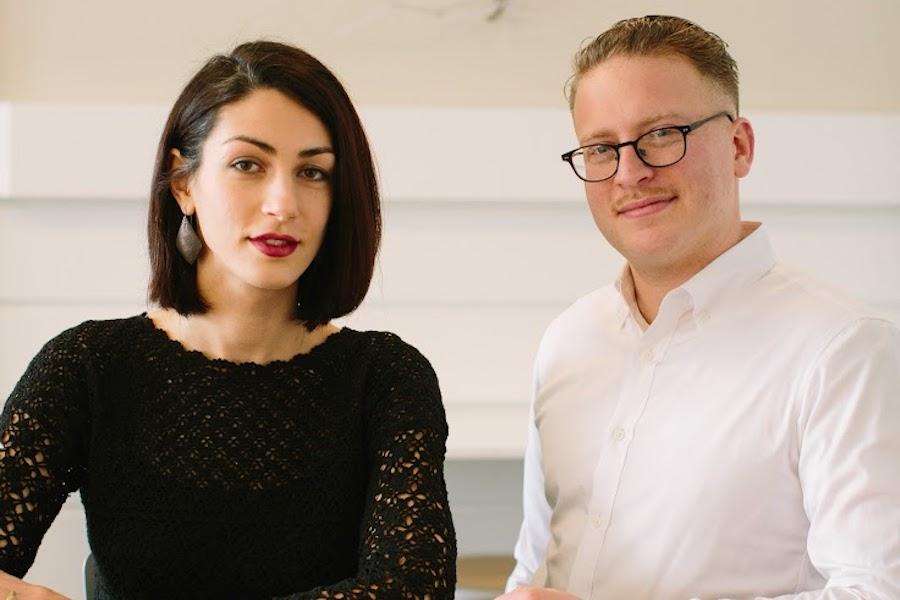 Katrina Jazayeri and Josh Lewin of Juliet and the soon-to-open Peregrine