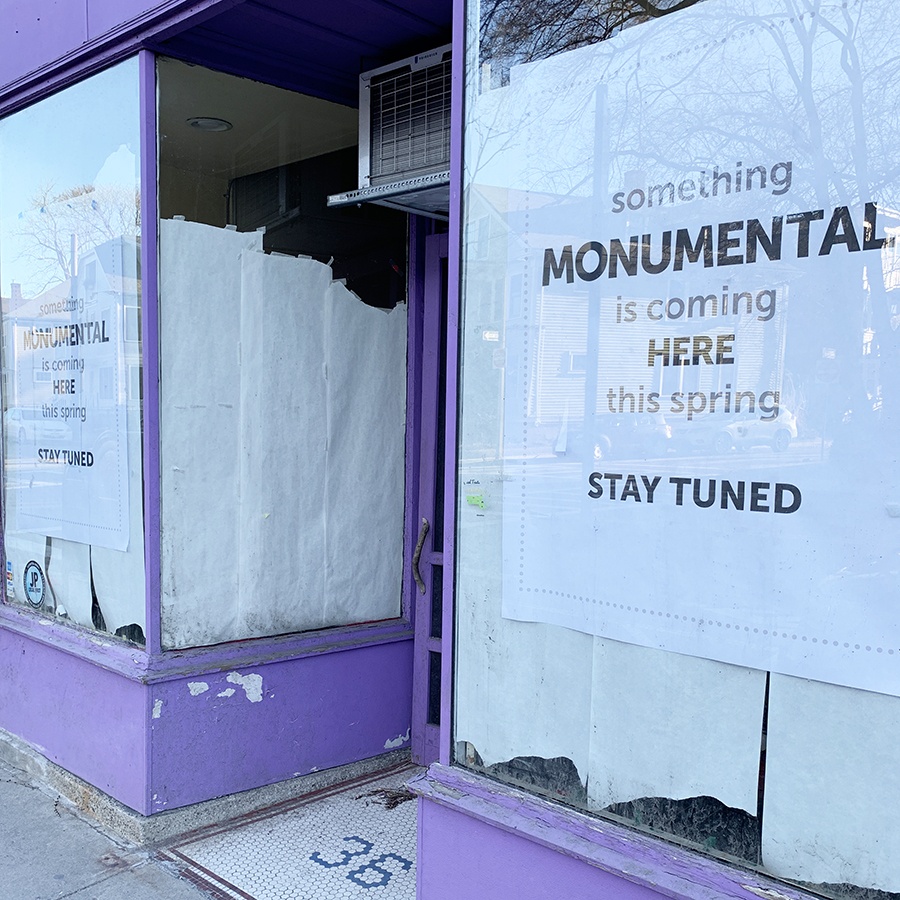 Monumental Market is headed for the former Monumental Cupcakes space in JP