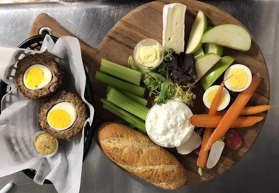 Scotch eggs, a cheese board, and more are now on the menu at Notch