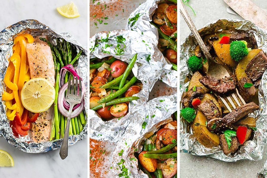 healthy foil packet recipes