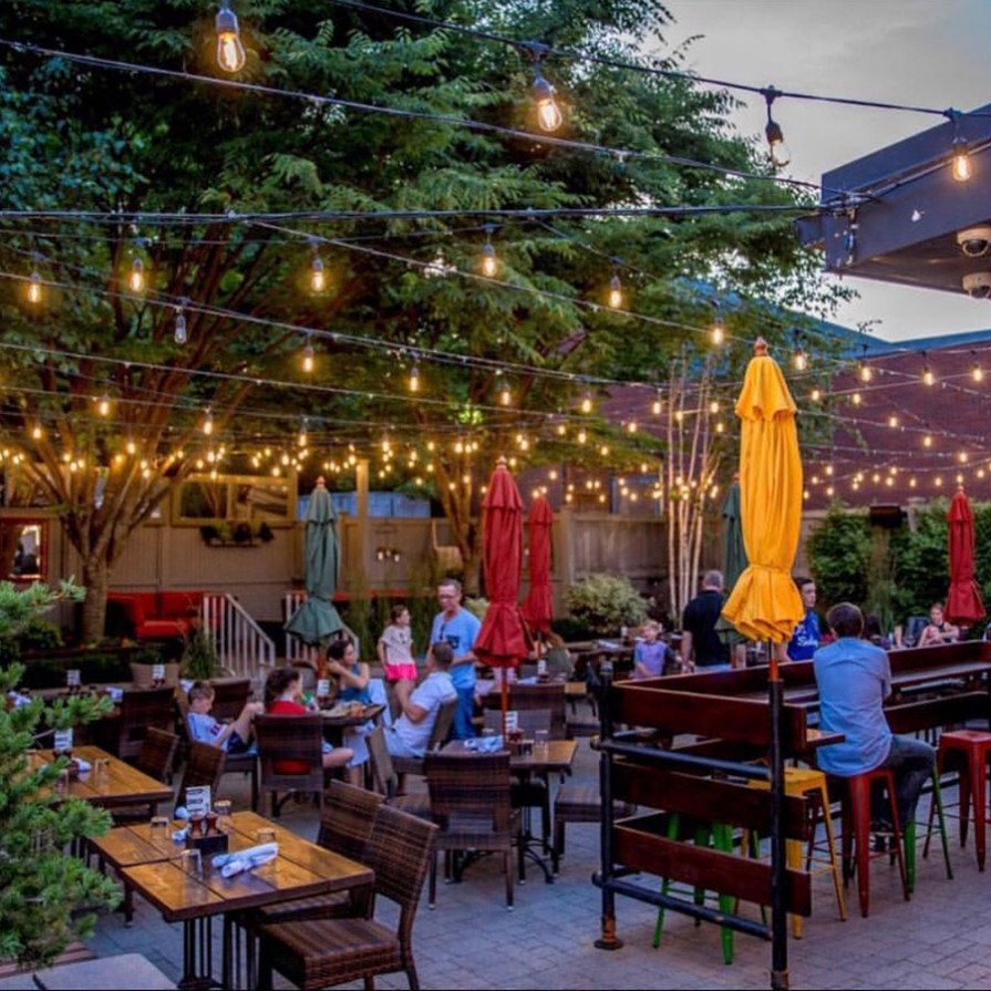 Bars with patio deals seating