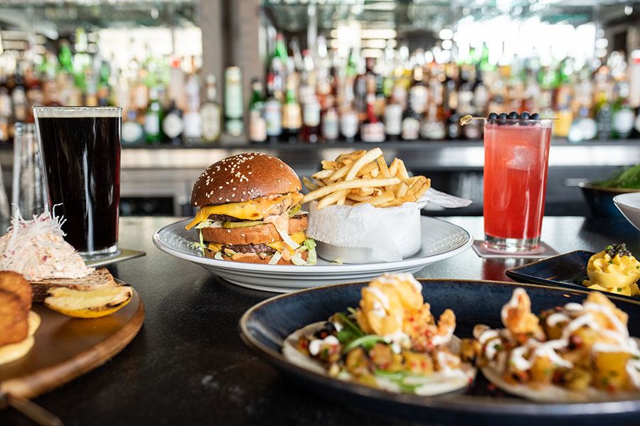 Burger and more new bar menu items at ICOB in Kenmore Square