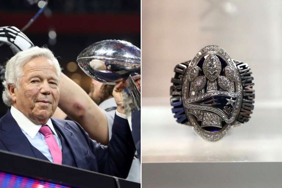 Patriots owner Robert Kraft offers one of his six Super Bowl championship  rings for charity auction, Coronavirus