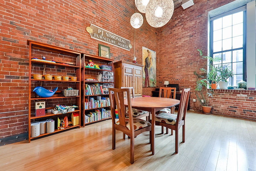 jp brewery loft dining room