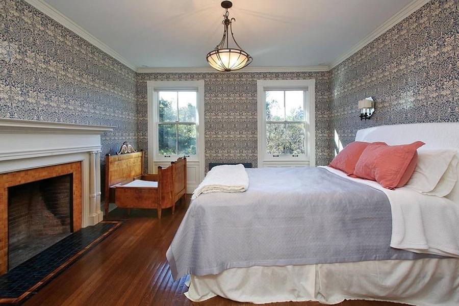 brookline mansion bedroom