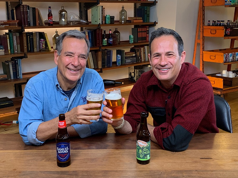 Boston Beer Co. founder Jim Koch and Dogfish Head founder Sam Calagione have joined forces with an unprecedented craft beer company