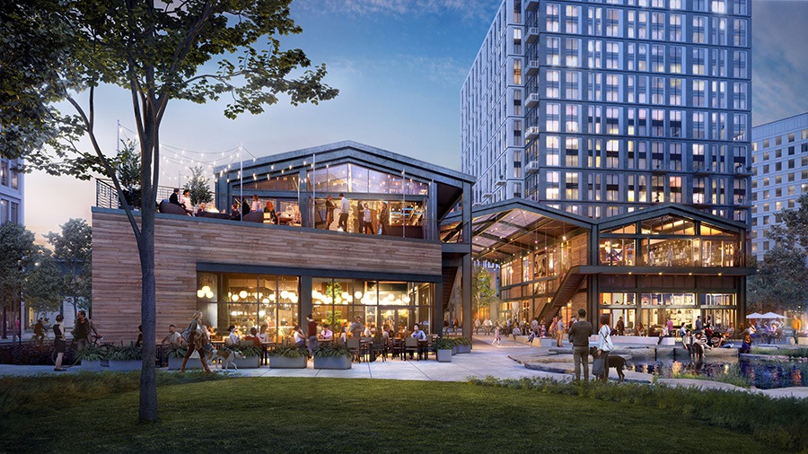 "The Shed" at Cambridge Crossing will be home to a new, multi-concept restaurant from chef Will Gilson