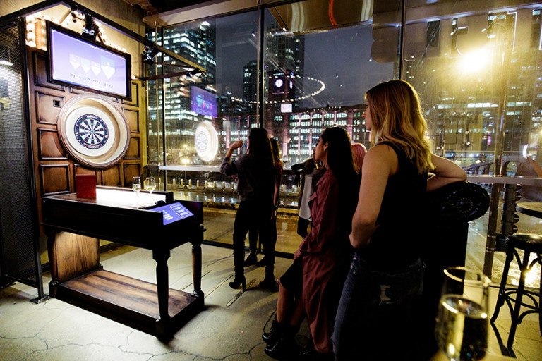 The Boston Seaport Is Getting a “Social Darts” Venue, Bar, and Restaurant