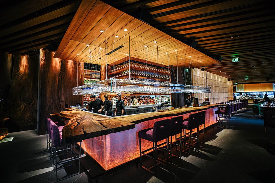 A modern Japanese restaurant opens inside Boston's brand new Four Seasons  Hotel