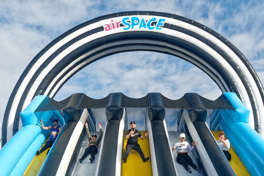 The World s Largest Bounce House Is Coming To Revere This Summer