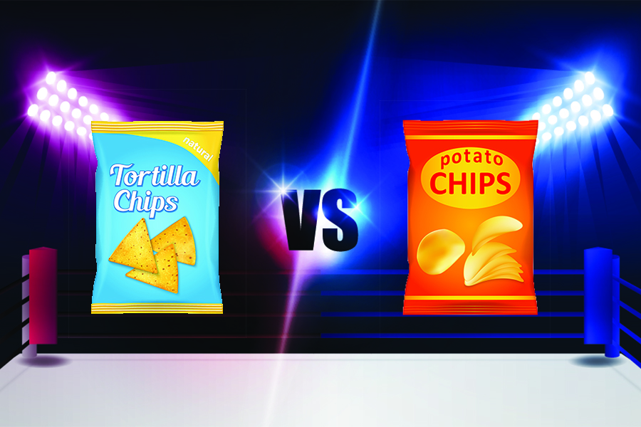 tortilla chips vs. potato chips