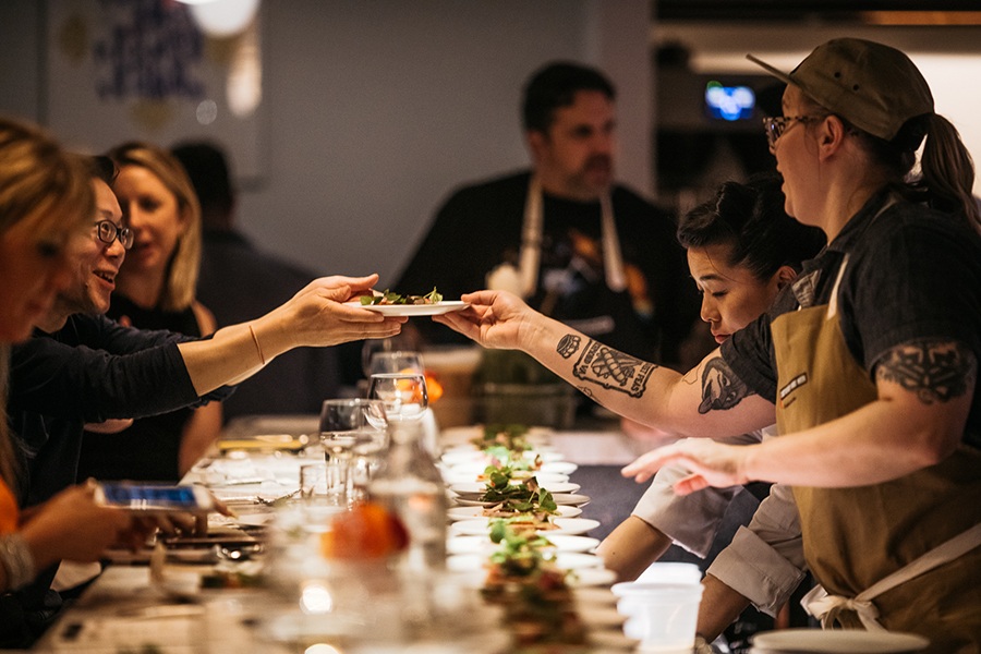 Two dozen chefs team up for the ChefsFeed Indie Week dinner series this month at Pagu.