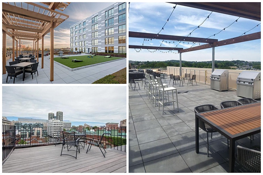 Boston apartments with roof decks
