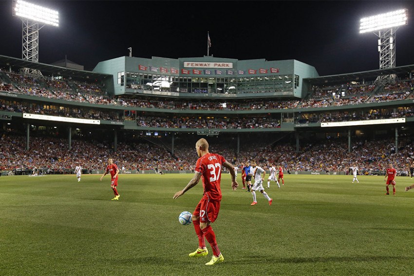 Fenway Park Is Turning into a SoccerLover's Paradise This Weekend