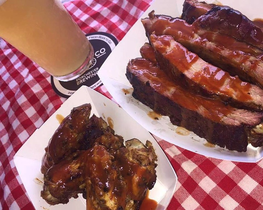 Boston's legendary M & M BBQ will be the in-house restaurant at Dorchester Brewing Company