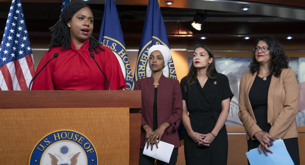 Trump, Still Deflecting, Says Ayanna Pressley and the Squad Are 