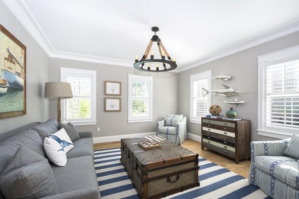 On the Market: A Nautical Gambrel Home by the Beach in Duxbury