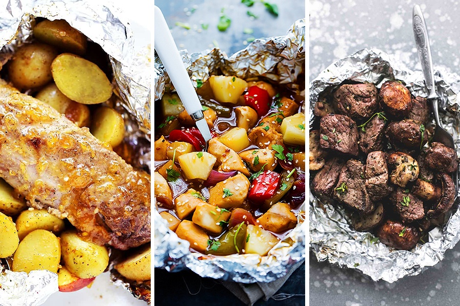 summer foil packet recipes