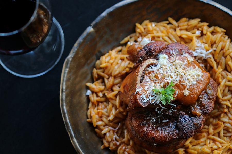 Veal osso buco at Krasi