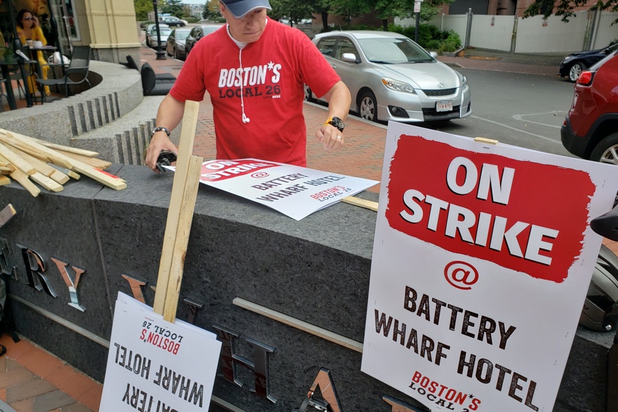 battery wharf strike