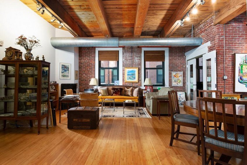 Five Industrial Chic Brick-and-Beam Lofts for Sale around Boston