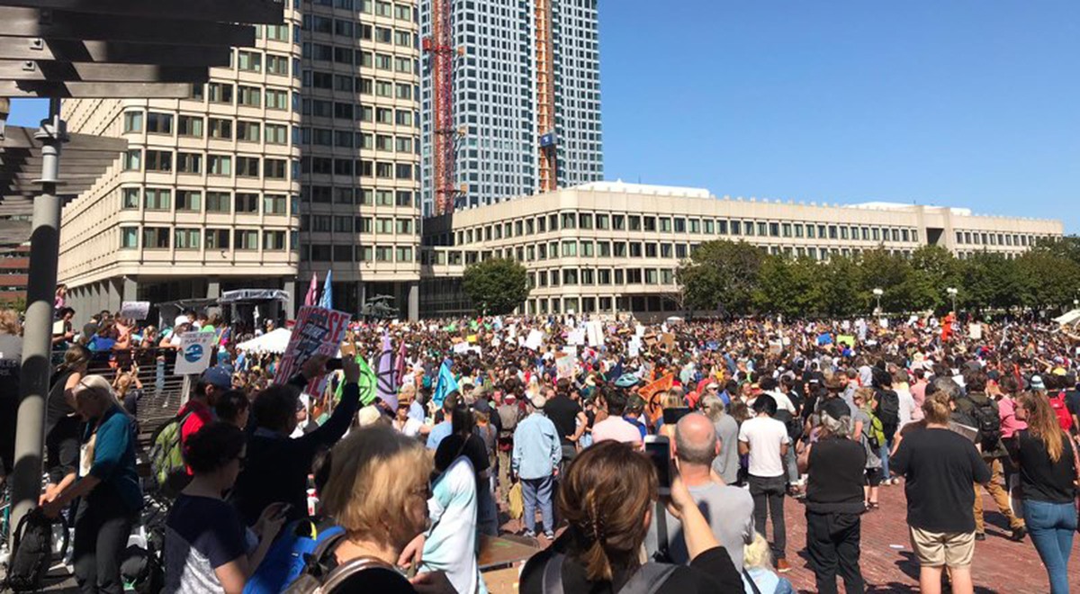 Here's What You Missed at the Boston Youth Climate Strike