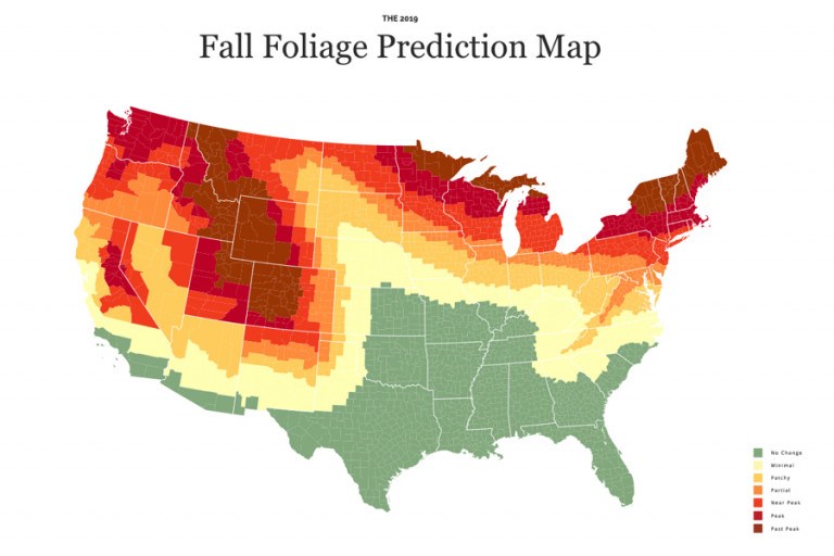 Fall Foliage Prediction Map 2024 New England alica geraldine