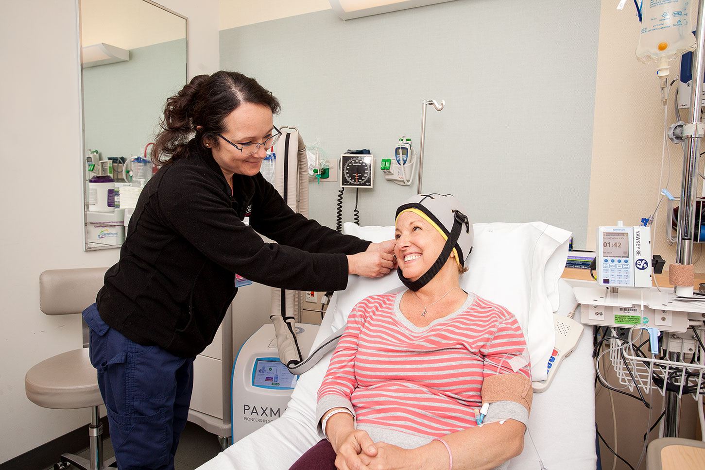 Cancer Patient In Hospital