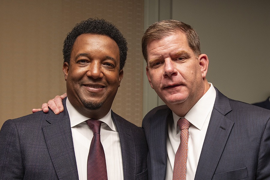 Pitcher Pedro Martinez of the Boston Red Sox poses for a studio