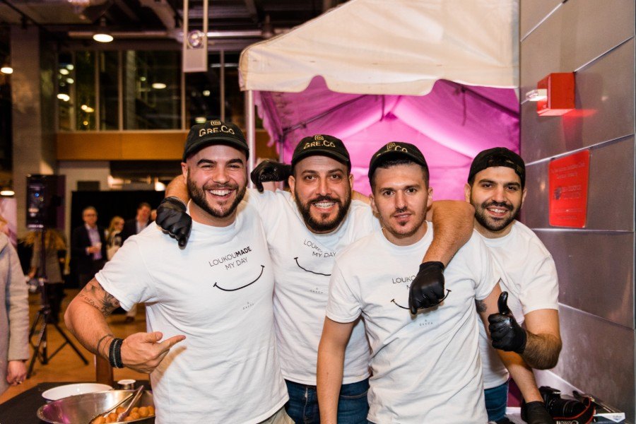 The Greco crew is ready to serve at Boston magazine's Taste 2018