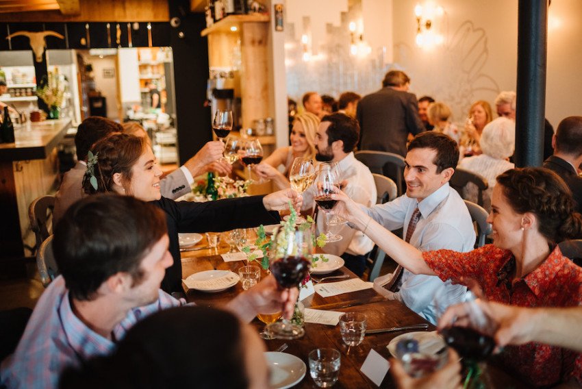 You'll Crave a Restaurant Wedding after Seeing This Portland Celebration