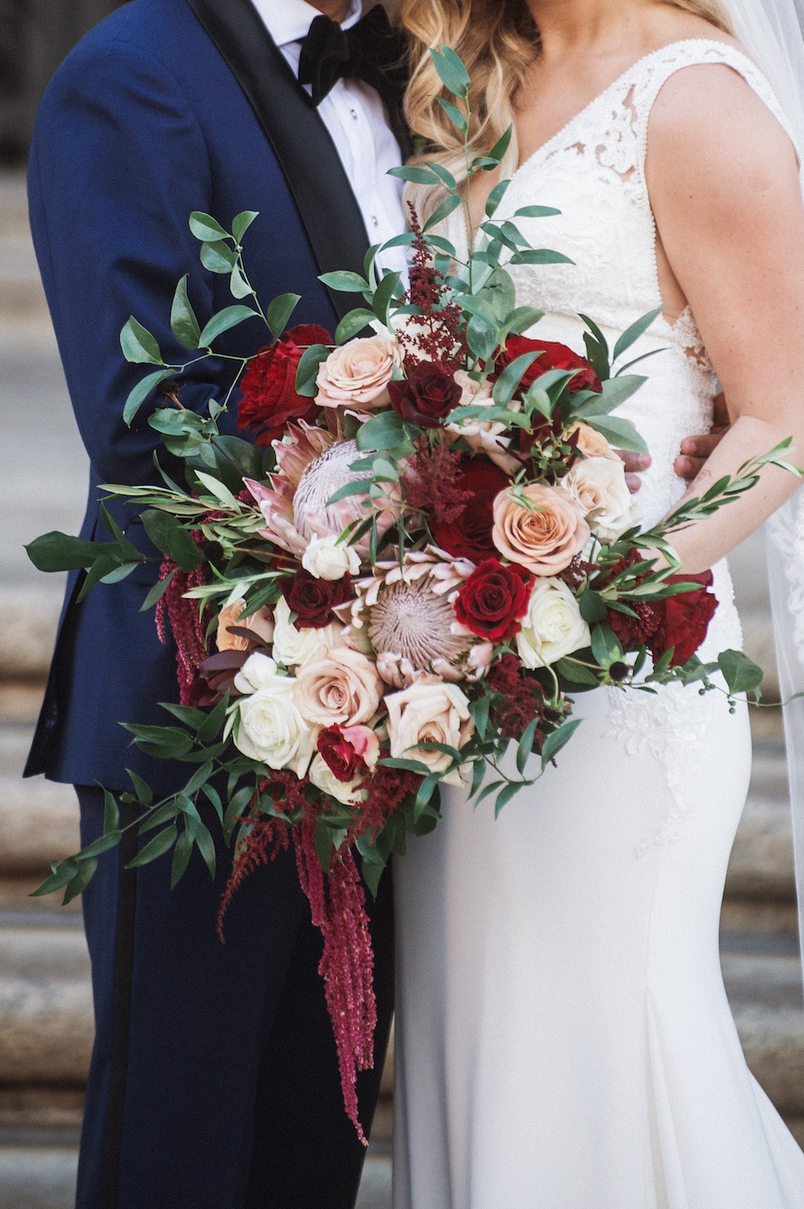 autumnal bridal bouquets