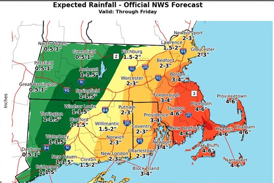 A Three Day Coastal Storm Is Coming To Boston