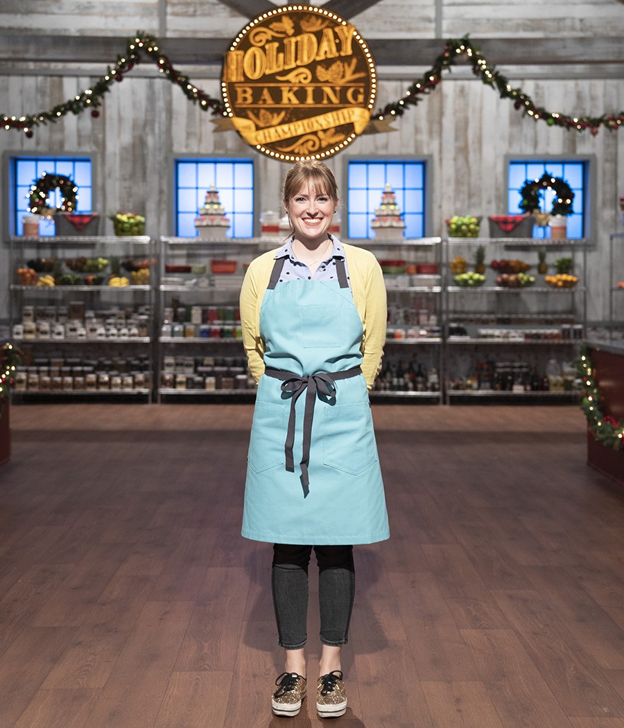 Contestants Sarah Wallace, as seen on Holiday Baking Championship, Season 6