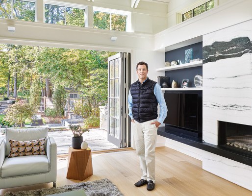 Architect Jacob Lilley Brings the Outdoors Inside His Family Room