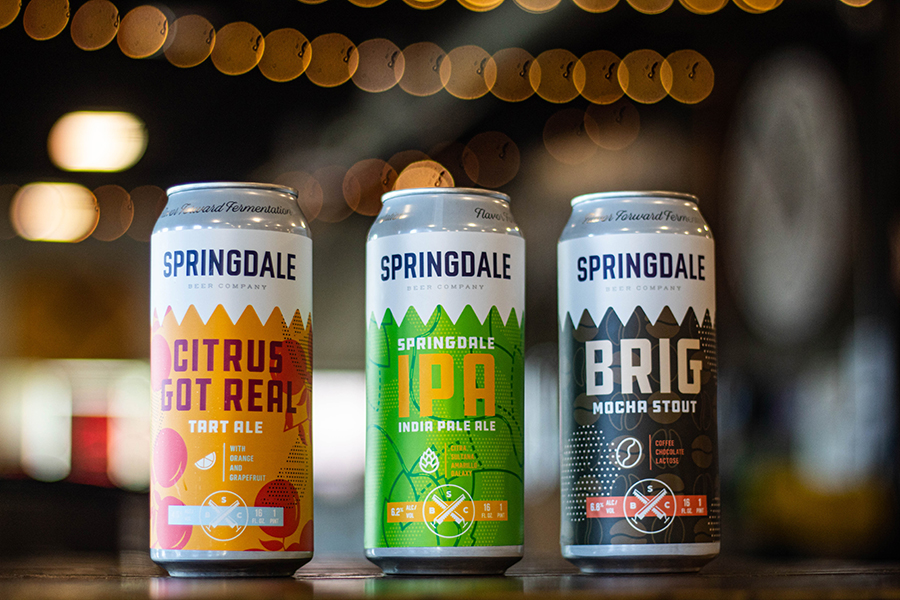 Springdale Beer new look