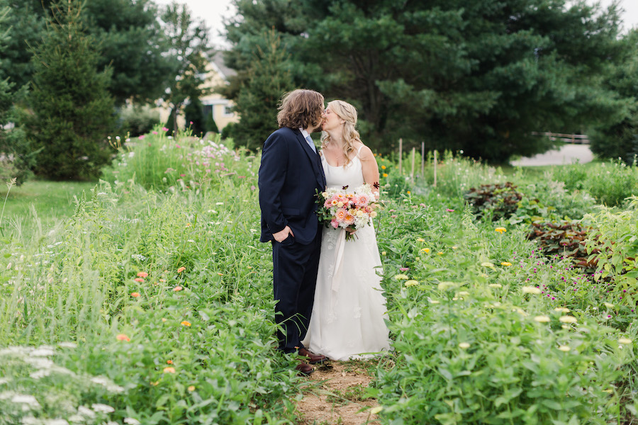 flower farm wedding