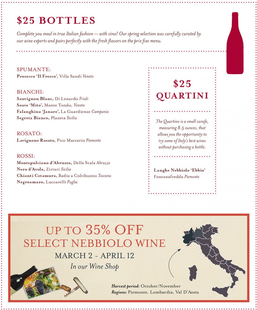 What to Eat (and Sip!) During Eataly’s Spring Restaurant Fest This ...