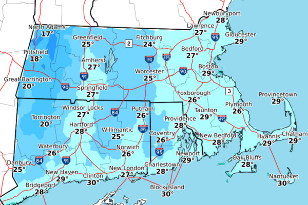 Boston Could See Record Cold Weather This Weekend