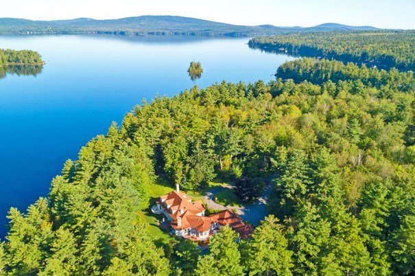 On the Market: A Sumptuous Estate on a Maine Lake Isle