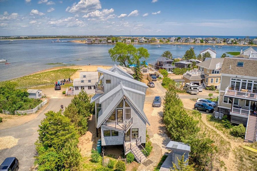 On the Market An Upside Down Home on Plum Island