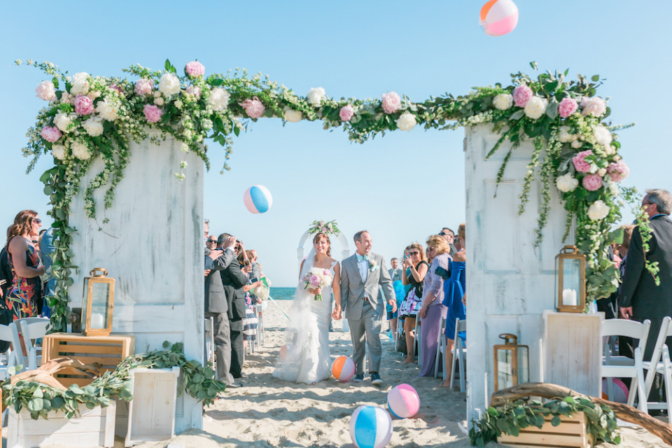 Wychmere Beach Club Beach Ceremony Beach Balls