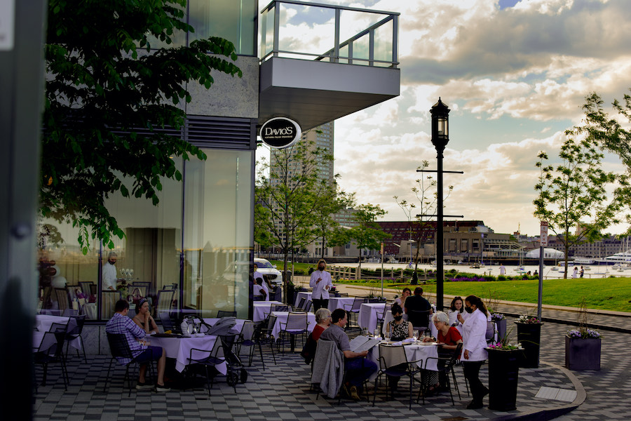 Seaport restaurants 2025 outdoor seating