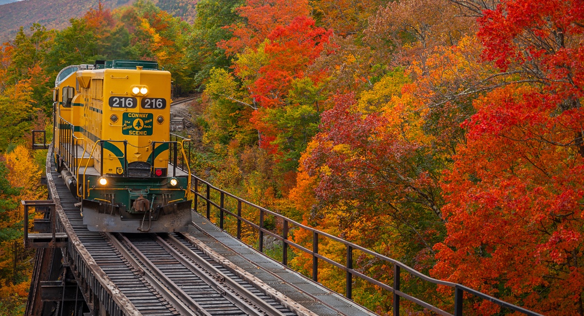 tourist trains in new england